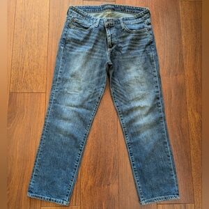 Lucky Brand Blue Ankle Cropped Jeans